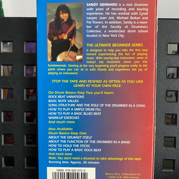 The Ultimate Beginners Series DRUM BASICS Step one and two VHS tape’s. - Picture 5 of 10